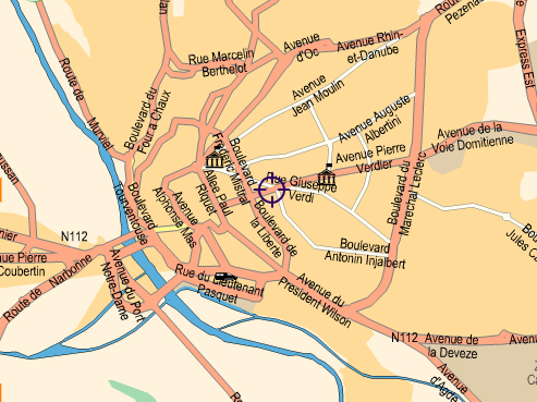 Cliquez sur la carte pour afficher le plan d�taill�